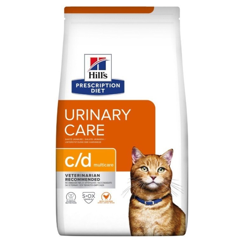 HILL'S PD C/D Urinary Care - dry cat food - 3kg HILL'S PD C/D Urinary Care - dry cat food - 3kg