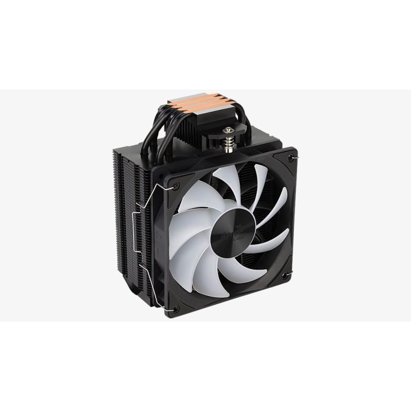 Aerocool Rime 4 Processor Air cooler 12 cm Black 1 pc(s) Aerocool Rime 4 Processor Air cooler 12 cm Black 1 pc(s)