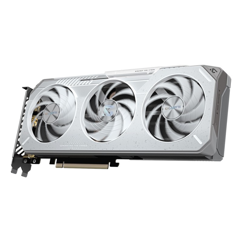 GIGABYTE GAMING Radeon RX 9060 XT OC ICE 16G Graphics Card - 16GB GDDR6, 256bit, PCI-E 5.0, 3320 MHz Core Clock, 2 x DisplayPort, 1 x HDMI, GV-R906XGAMINGOCICE-16GD