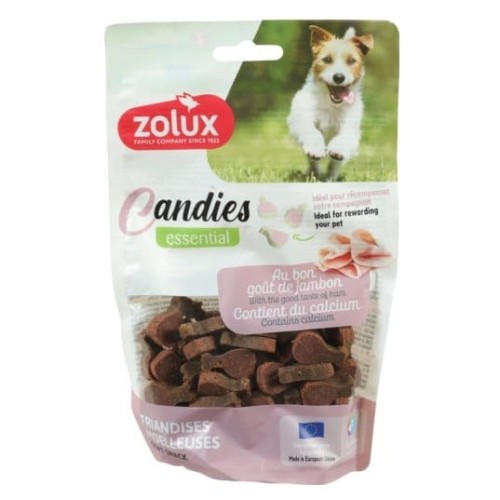 ZOLUX Candies Essential Mini ham drumsticks - dog treat - 150g ZOLUX Candies Essential Mini ham drumsticks - dog treat - 150g