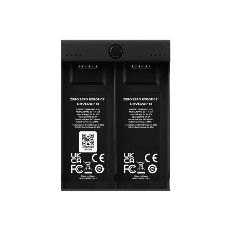 HOVERAir X1 PRO/PROMAX Charging Hub - dual battery charger for HOVERair PRO and HOVERair PROMAX drones HOVERAir X1 PRO/PROMAX Charging Hub - dual battery charger for HOVERair PRO and HOVERair PROMAX drones
