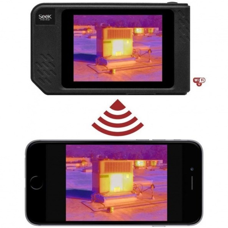 Seek Thermal SQ-AAA thermal imaging camera Black 320 x 240 pixels Built-in display Seek Thermal SQ-AAA thermal imaging camera Black 320 x 240 pixels Built-in display