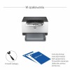 HP LaserJet M209dw Printer, Black and white, Printer for Home and home office, Print, Two-sided printing; Compact Size; Energy Efficient; Dualband Wi-Fi