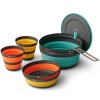SEA TO SUMMIT Frontier UL ultra-light folding pot set for 2 people/5 pieces SEA TO SUMMIT Frontier UL ultra-light folding pot set for 2 people/5 pieces