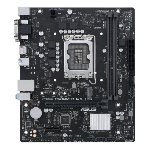 ASUS PRIME H610M-R D4 Intel H610 LGA 1700 micro ATX ASUS PRIME H610M-R D4 Intel H610 LGA 1700 micro ATX