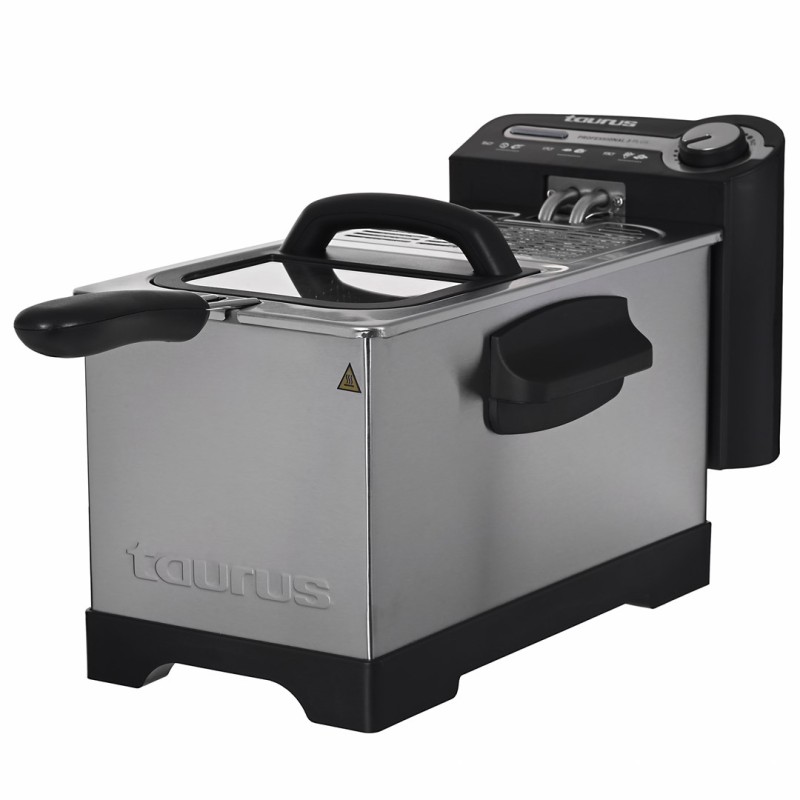 Taurus Professional 3 Plus Single 3 L Stand-alone 2100 W Deep fryer Stainless steel Taurus Professional 3 Plus Single 3 L Stand-alone 2100 W Deep fryer Stainless steel