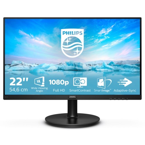 Philips V Line 221V8A/00 LED display 54.6 cm (21.5 Philips V Line 221V8A/00 LED display 54.6 cm (21.5
