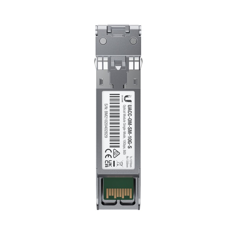 Ubiquiti UACC-OM-SM-10G-S-2 network transceiver module Fiber optic 10000 Mbit/s Ubiquiti UACC-OM-SM-10G-S-2 network transceiver module Fiber optic 10000 Mbit/s