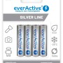 Rechargeable batteries everActive Ni-MH R03 AAA 800 mAh Silver Line