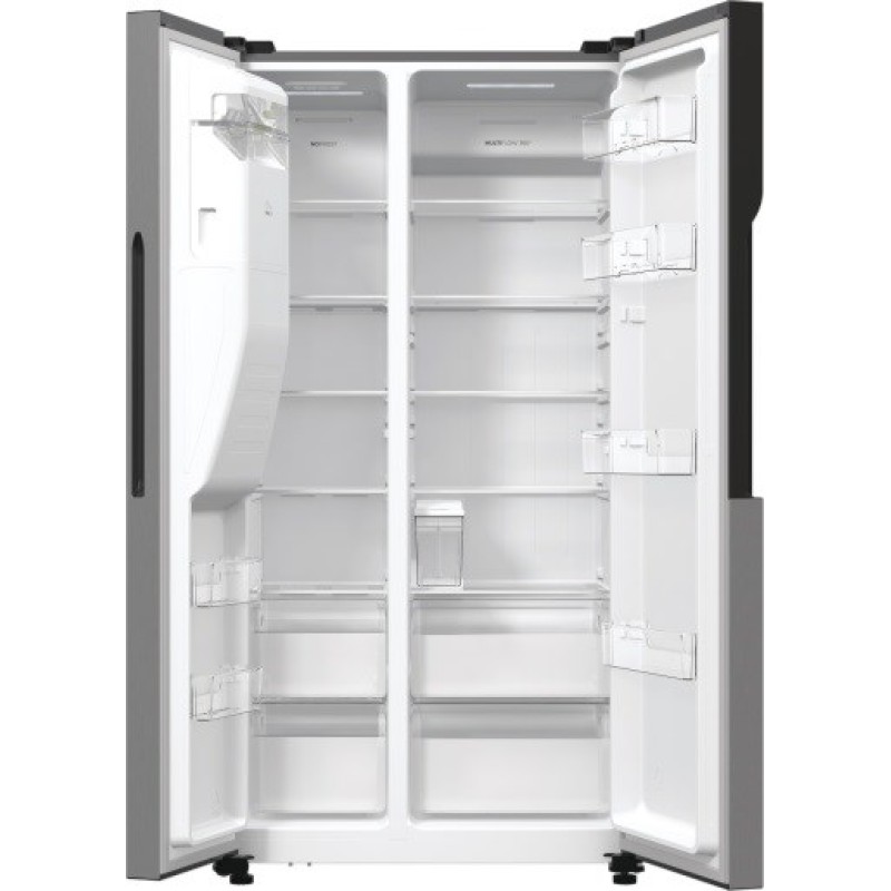 Gorenje NRR9185ESXL side-by-side refrigerator Freestanding 550 L E Silver Gorenje NRR9185ESXL side-by-side refrigerator Freestanding 550 L E Silver
