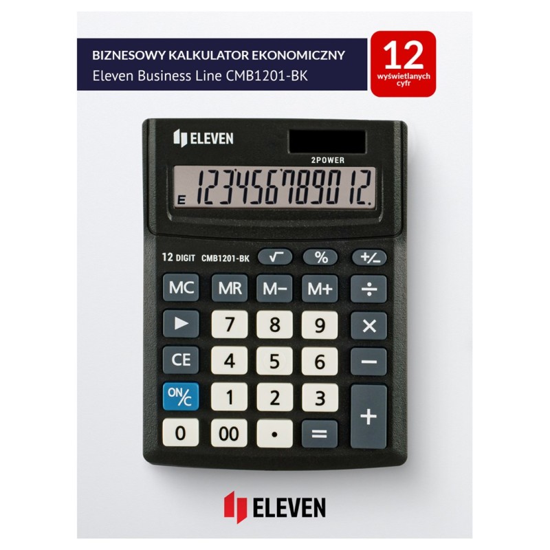 Eleven office calculator CMB1201-BK Eleven office calculator CMB1201-BK