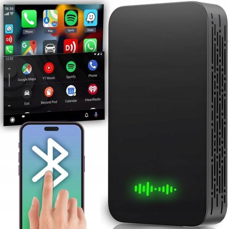 CarlinKit 5.0 2AIR CPC200-2air Wireless adapter Black