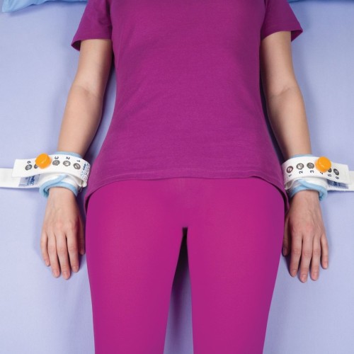 Wrist restraint and immobilisation belt