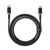 Baseus Dura Type C to Type C 100 W fast charging cable 1 m Black, Gold Baseus Dura Type C to Type C 100 W fast charging cable 1 m Black, Gold