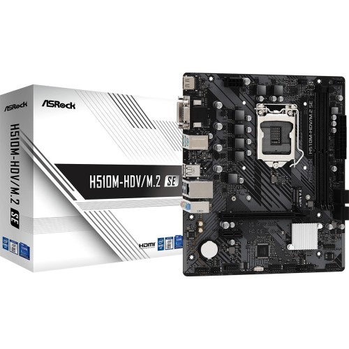 Asrock H510M-HDV/M.2 SE motherboard Asrock H510M-HDV/M.2 SE motherboard
