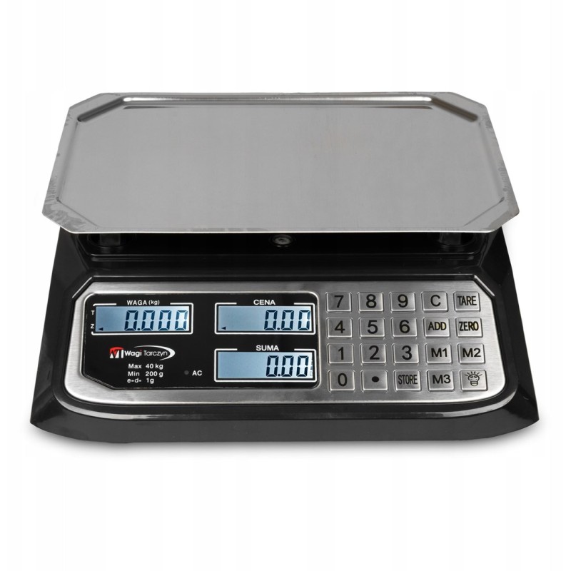 Electronic scale WAGI TARCZYN WT-1015 40kg Electronic scale WAGI TARCZYN WT-1015 40kg
