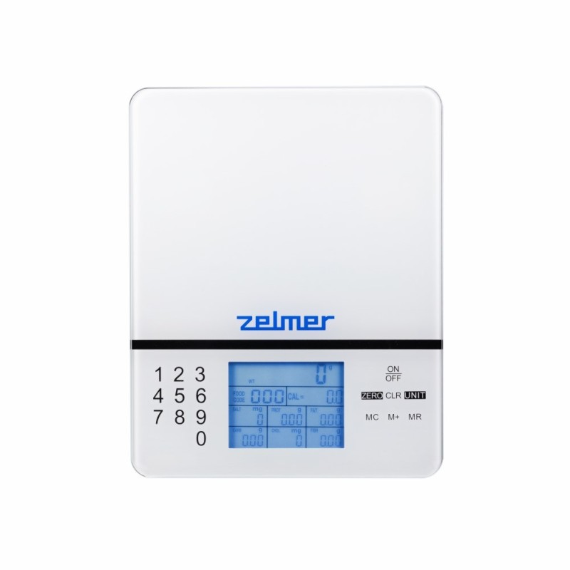 Zelmer ZKS1500N kitchen scale White Electronic kitchen scale Zelmer ZKS1500N kitchen scale White Electronic kitchen scale