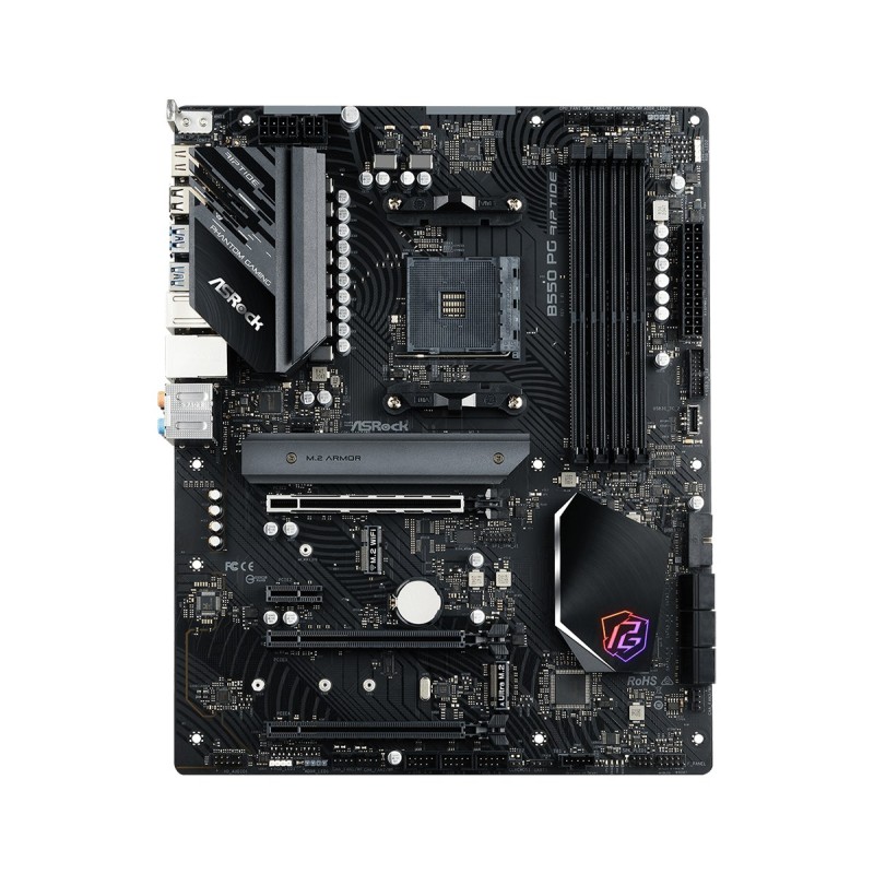Asrock B550 PG Riptide AMD B550 Socket AM4 ATX Asrock B550 PG Riptide AMD B550 Socket AM4 ATX