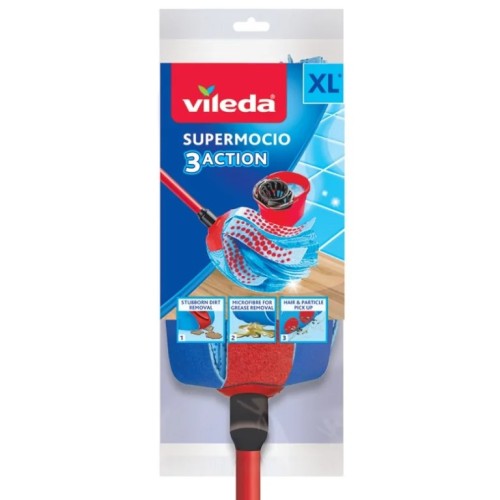 Mop Vileda 3Action Velour XL Mop Vileda 3Action Velour XL