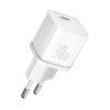 Baseus GAN5S P10162504213-00 Mains Charger 30W White Baseus GAN5S P10162504213-00 Mains Charger 30W White