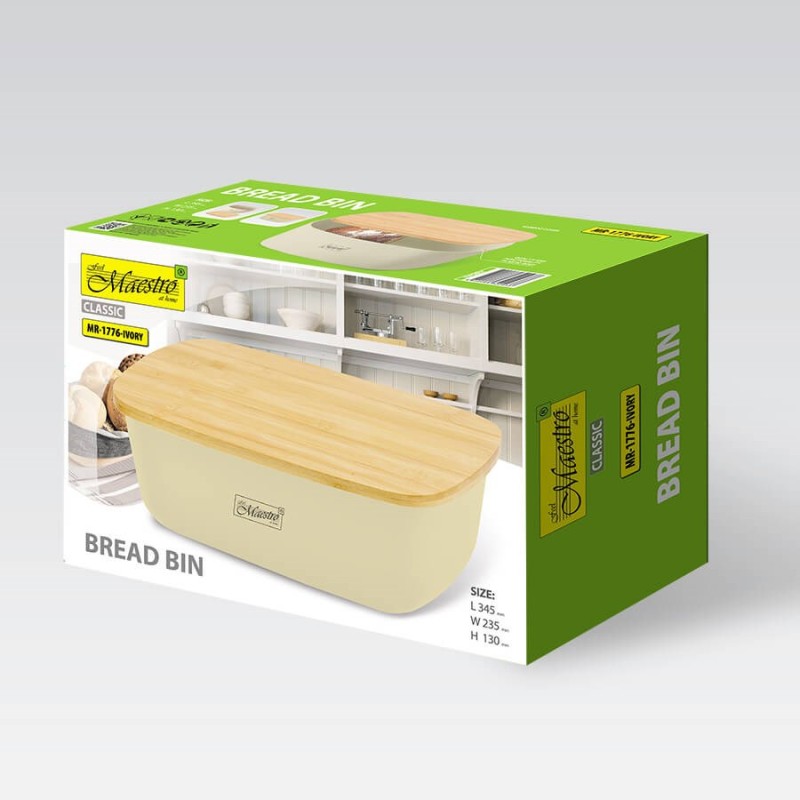 MAESTRO breadbox MR-1776-IVORY MAESTRO breadbox MR-1776-IVORY