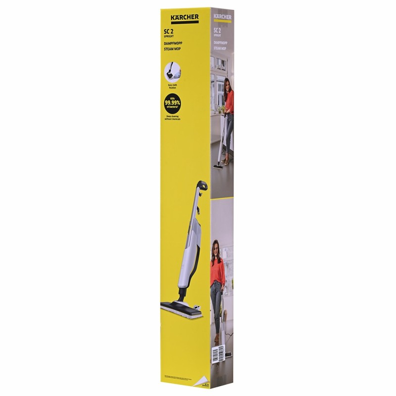 Kärcher SC 2 UPRIGHT Steam mop 0.4 L 1600 W Black, White Kärcher SC 2 UPRIGHT Steam mop 0.4 L 1600 W Black, White