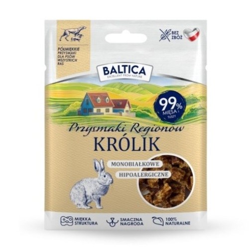 BALTICA Przysmaki regionów Monoprotein Rabbit - dog treat - 30g BALTICA Przysmaki regionów Monoprotein Rabbit - dog treat - 30g