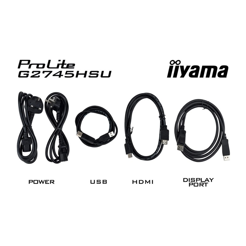 iiyama G-MASTER G2745HSU-B2 LED display 68.6 cm (27 iiyama G-MASTER G2745HSU-B2 LED display 68.6 cm (27
