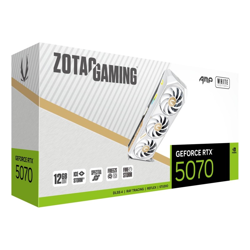 Zotac GAMING GeForce RTX 5070 AMP NVIDIA 12 GB GDDR7 Zotac GAMING GeForce RTX 5070 AMP NVIDIA 12 GB GDDR7