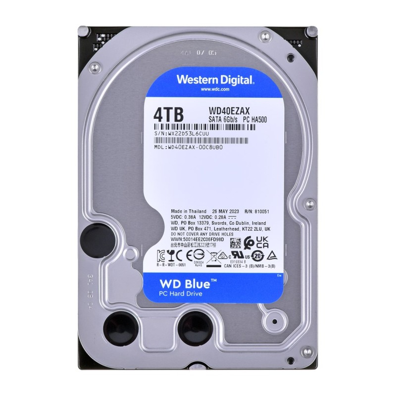 Western Digital Blue WD40EZAX internal hard drive 3.5 Western Digital Blue WD40EZAX internal hard drive 3.5