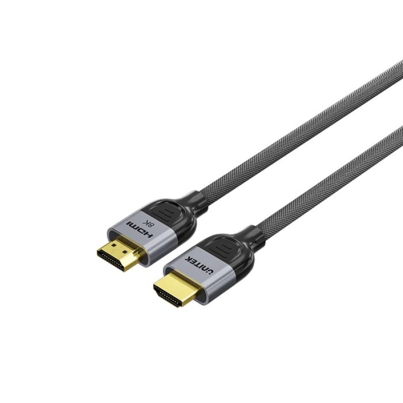 UNITEK HDMI CABLE 2.1 LUX BRAIDED NYLON, 8M UNITEK HDMI CABLE 2.1 LUX BRAIDED NYLON, 8M