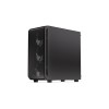 MSI MAG FORGE 120A AIRFLOW computer case Midi Tower Black, Transparent