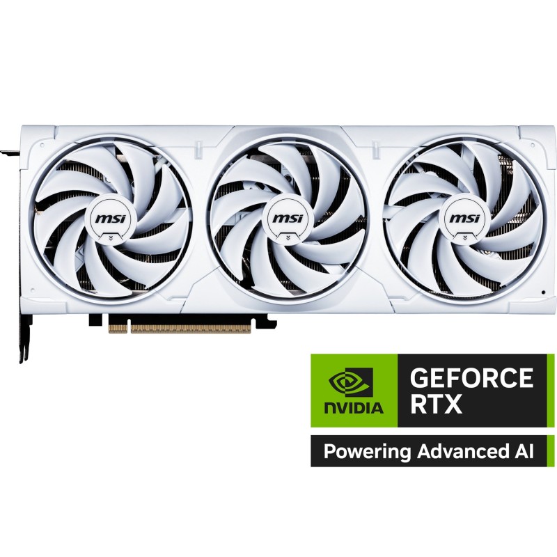 MSI VENTUS GEFORCE RTX 5080 16G 3X OC WHITE graphics card NVIDIA 16 GB GDDR7 MSI VENTUS GEFORCE RTX 5080 16G 3X OC WHITE graphics card NVIDIA 16 GB GDDR7