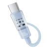 Baseus Gem USB A to USB C fast charging cable 1 m 100 W Blue Baseus Gem USB A to USB C fast charging cable 1 m 100 W Blue