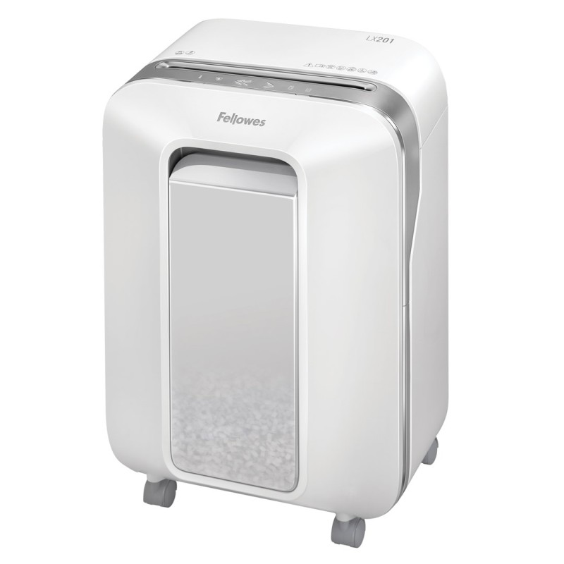 Fellowes Powershred LX201 Micro-Cut Shredder white