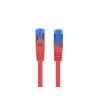 LANBERG PATCHCORD S/FTP CAT.6A 0.5M RED LSZH LANBERG PATCHCORD S/FTP CAT.6A 0.5M RED LSZH