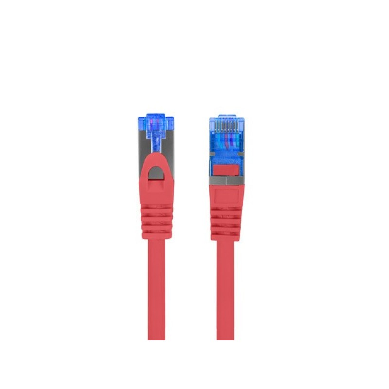 LANBERG PATCHCORD S/FTP CAT.6A 0.5M RED LSZH LANBERG PATCHCORD S/FTP CAT.6A 0.5M RED LSZH