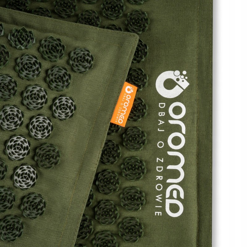 Acupressure mat ORO-HEALTH, colour green Acupressure mat ORO-HEALTH, colour green