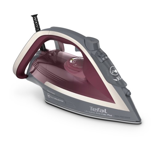 Tefal Ultragliss Anti-Calc Plus FV6840 Steam iron 2800 W Purple, Silver Tefal Ultragliss Anti-Calc Plus FV6840 Steam iron 2800 W Purple, Silver