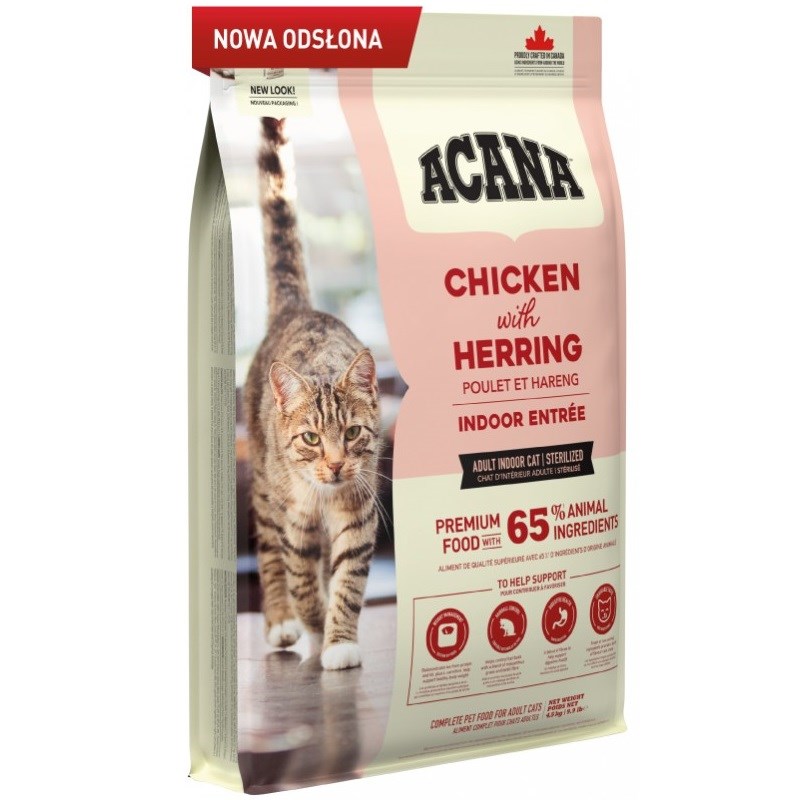 ACANA Indoor Entrée - dry cat food - 4,5kg ACANA Indoor Entrée - dry cat food - 4,5kg