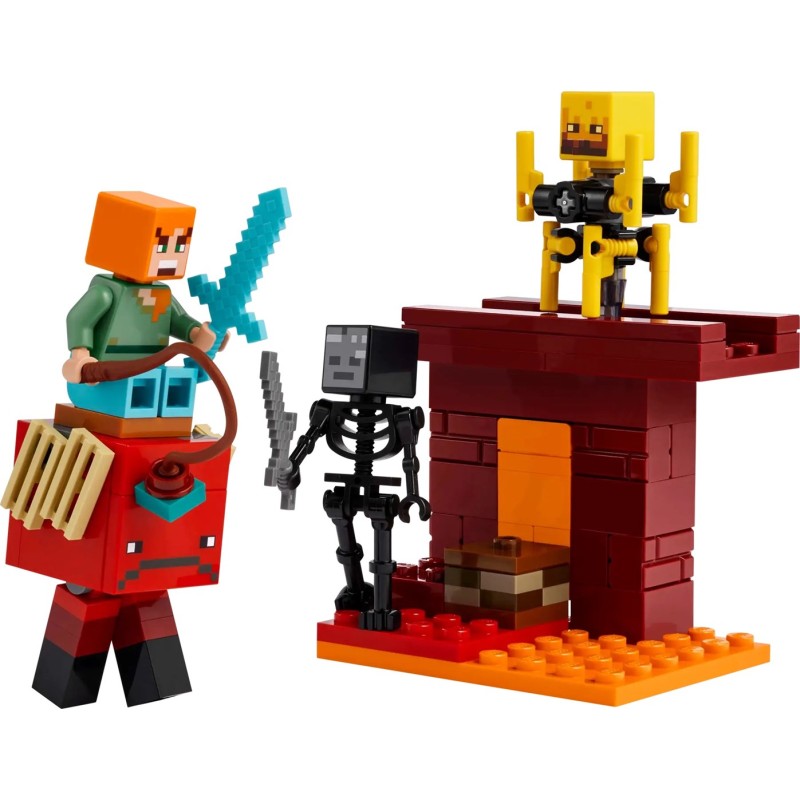 LEGO MINECRAFT 21266 The Nether Lava Battle LEGO MINECRAFT 21266 The Nether Lava Battle