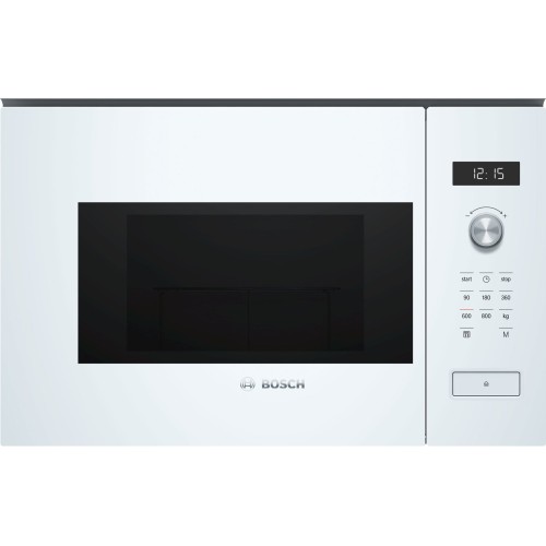 Bosch Serie 6 BFL524MW0 microwave White Solo microwave Built-in 20 L 800 W Bosch Serie 6 BFL524MW0 microwave White Solo microwave Built-in 20 L 800 W