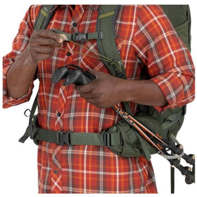 Osprey Kestrel 58 Khaki L/XL Trekking Backpack Osprey Kestrel 58 Khaki L/XL Trekking Backpack
