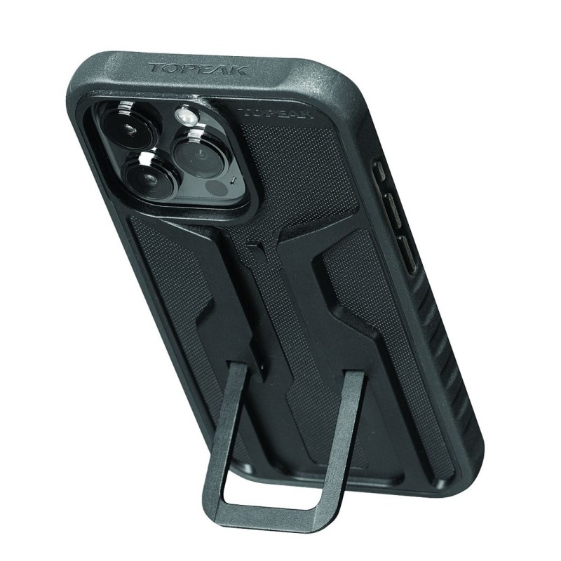 TOPEAK COVER RIDECASE FOR iPHONE 15 PRO BLACK/GRAY TOPEAK COVER RIDECASE FOR iPHONE 15 PRO BLACK/GRAY