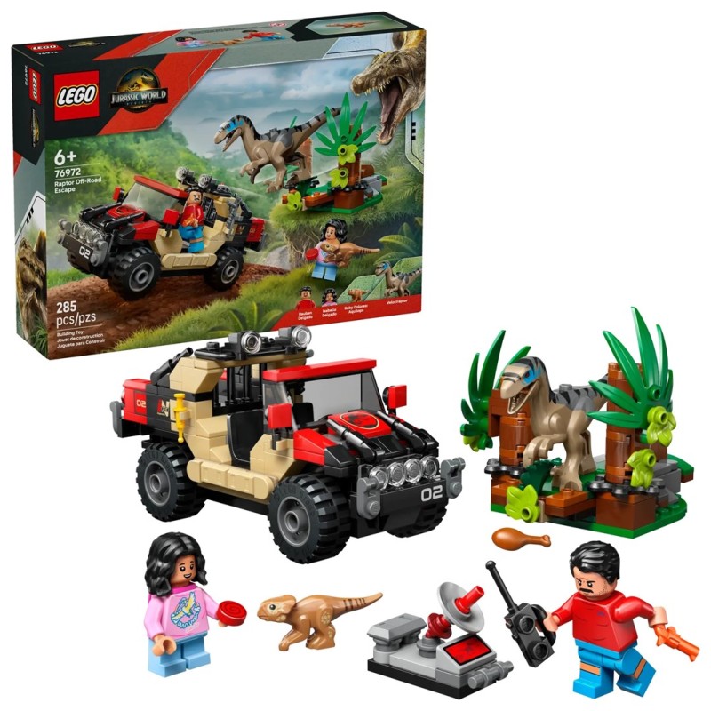 LEGO JURASSIC WORLD 76972 Raptor Off-Road Escape LEGO JURASSIC WORLD 76972 Raptor Off-Road Escape