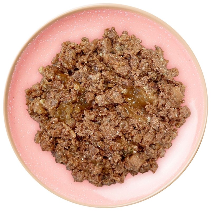 WIEJSKA ZAGRODA Beef with veal and catnip – wet food for cats – 100g WIEJSKA ZAGRODA Beef with veal and catnip – wet food for cats – 100g