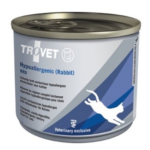 TROVET Hypoallergenic RRD with rabbit - wet cat food - 200g TROVET Hypoallergenic RRD with rabbit - wet cat food - 200g