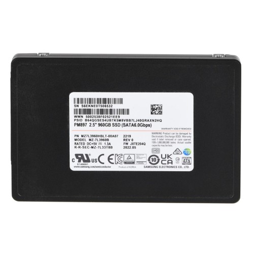 SSD Samsung PM897 960GB SATA 2.5 SSD Samsung PM897 960GB SATA 2.5
