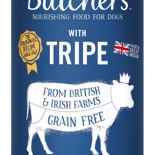 BUTCHER'S Original Tripe Mix Rumen Pate - wet dog food - 400g BUTCHER'S Original Tripe Mix Rumen Pate - wet dog food - 400g