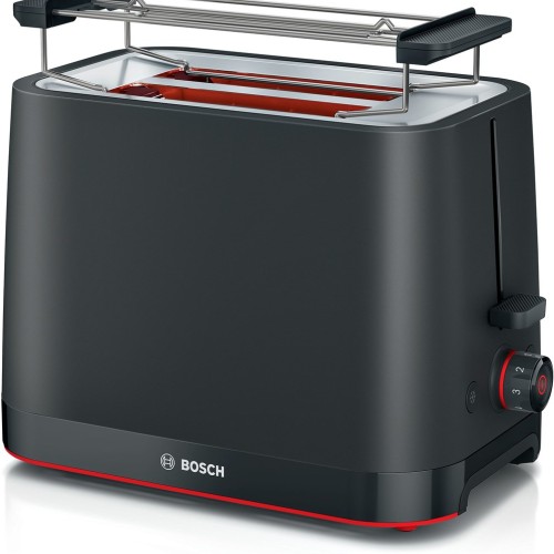 Bosch TAT3M123 toaster 2 slice(s) 950 W Black